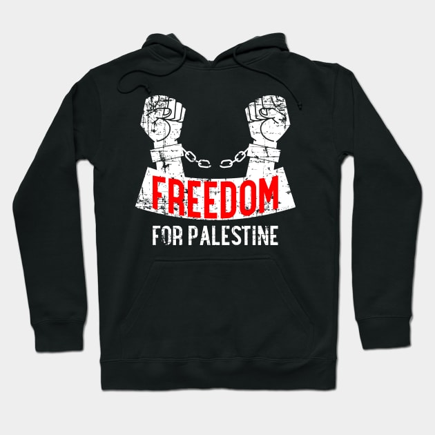 Freedom For Palestine - Break These Chains Of Slavery Hoodie by mangobanana